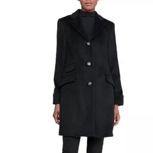 Lauren Ralph Lauren Women's Single-Breasted Walker Coat  size 8